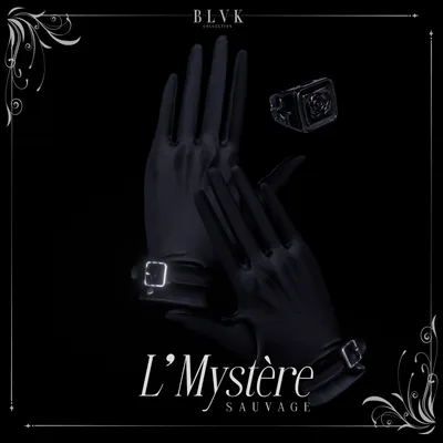 「L’Mystère Sauvage Gloves&Ring」オリジナル3Dアクセサリー
