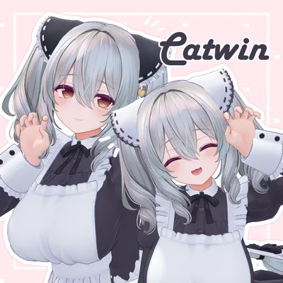 ねこみみ風ヘアアクセサリーCatwin