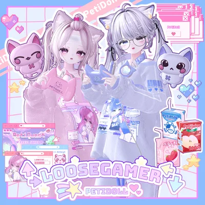 👾ルーズゲーマー👾(↑→LooseGamer↓←)22アバター対応