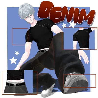 [5アバター対応です] DENIM