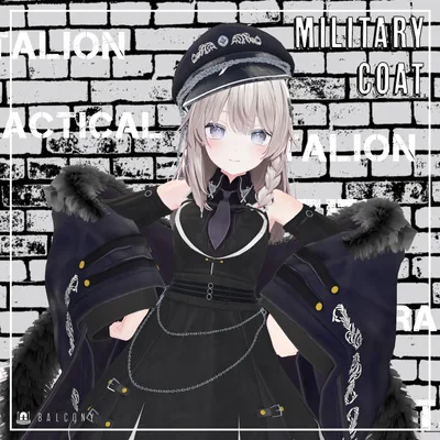 VRChat用衣装『MILITARY COAT』