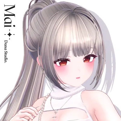 ✨【8アバター対応】 Mai Ponytail Hair