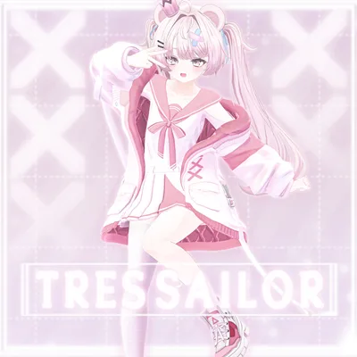 【12アバター対応】TRES SAILOR【VRChat向け衣装】