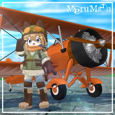 【まめふれんず対応】Beast Pilot（飛行機ギミック付）