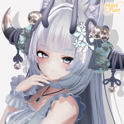 【15アバター対応 VRC Hair】 きつねさまヘア