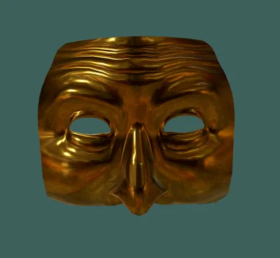Pantalone Theater Mask "The Pricemaster"