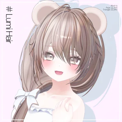 [12 Avatars] Lumi Hair