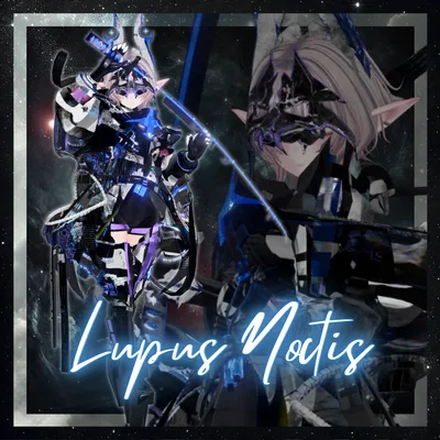 【19アバター対応！/ギミック付き！】🐺ルプス・ノクティス