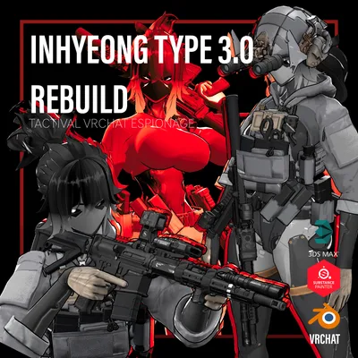 |3Dモデル|3D Model| INHYEONG TYPE 03