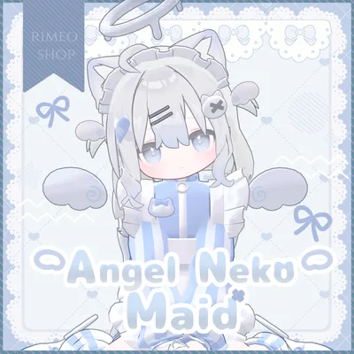 【MameFriends】Angel Neko Maid【MA対応】