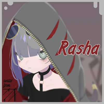 【オリジナル3Dモデル】ラーシャ -Rasha- 【VRChat】