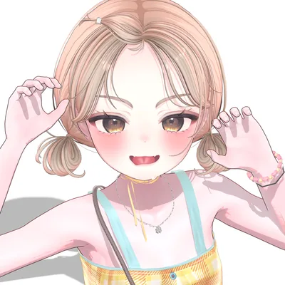 【8 ⊳ 12アバター対応】 Onemu Girl Hair [REMAKE]