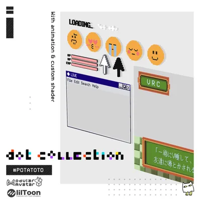 動く！ドットアクセサリー【DOT COLLECTION】