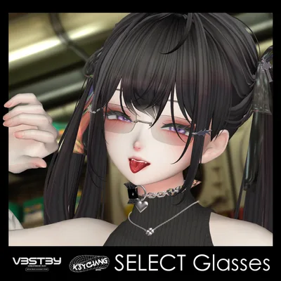 7種類のレンズを自由に組み合わせ！「SELECT Glasses」