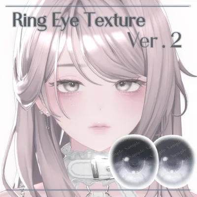 【9Avatars】 Ring Eye Texture [Ver2] 7 Color + 7
