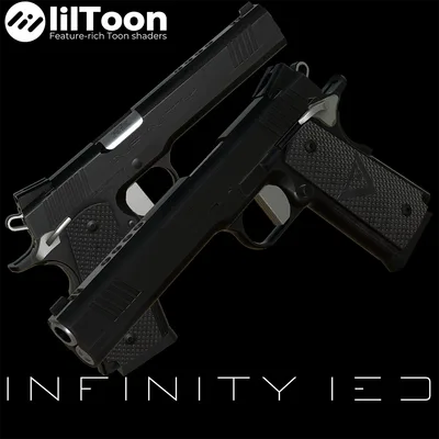 2000人フォロワー記念品【VRChat想定】INFINITY IED ピストル