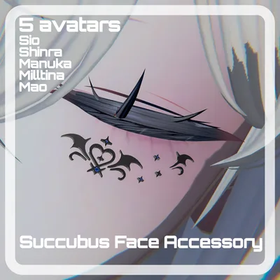 【無料/free  100follow ty!!!】Succubus Face Accessory