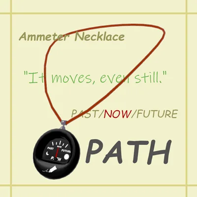 【VRC想定】アンメーター風ネックレス「PATH」（ammeter necklace)