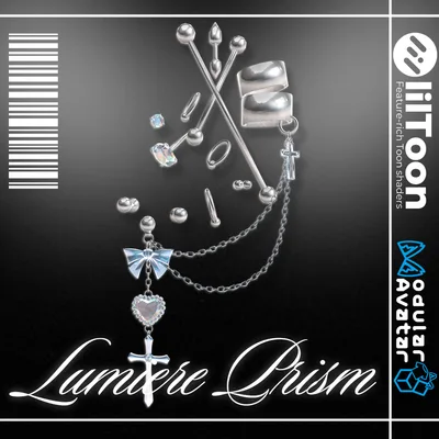 【14アバター対応】Lumiere prism (MA対応・ボディピアス)