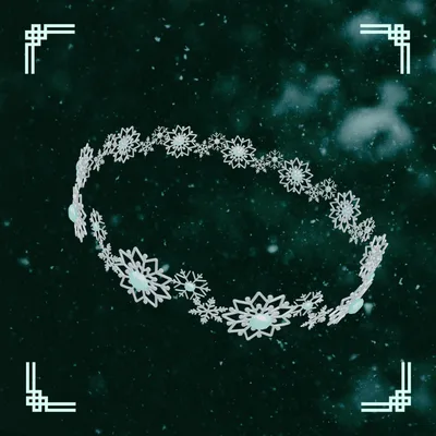 【VRChat】Snowflakes Ring / 雪花指輪