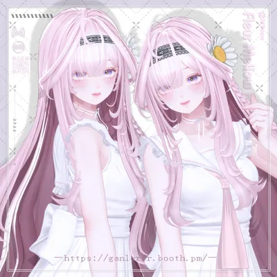 【22アバター対応】Fleur Mellow Hair `