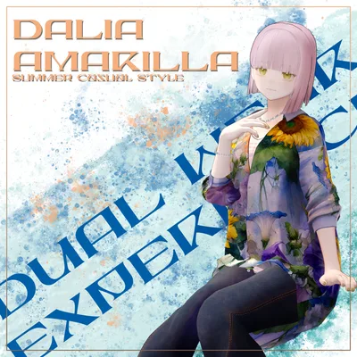 【11アバター対応】DAHLIA AMARILLA