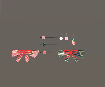 和風アクセサリー リボンセット free