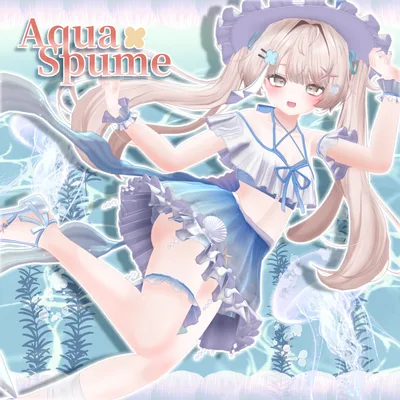 【19アバター対応】Aqua Spume