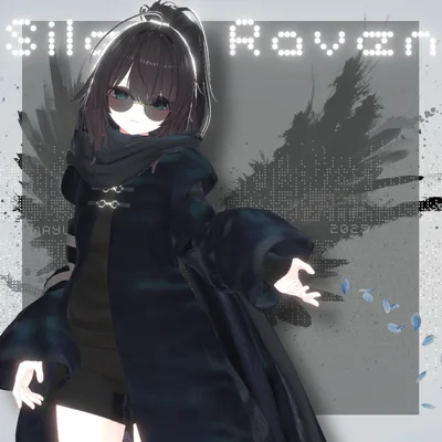 【VRChat 3D衣装】サイレントレイヴン -Silent Raven-