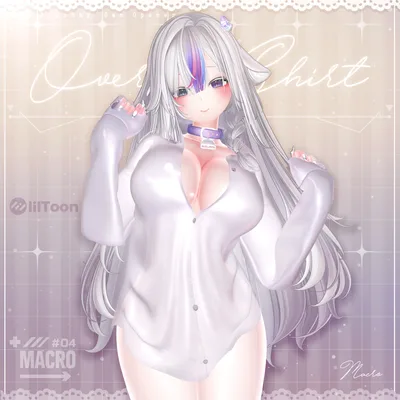 【VRChat向け】Overfit Shirt 【ミルティナ/Milltina/愛莉/Airi】
