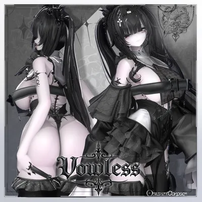 【複数アバター対応】Vowless【VRChat想定】