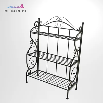 VRChat想定　オープンラック（ブラック）