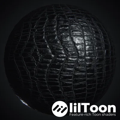 【Crocodile02】liltoon material