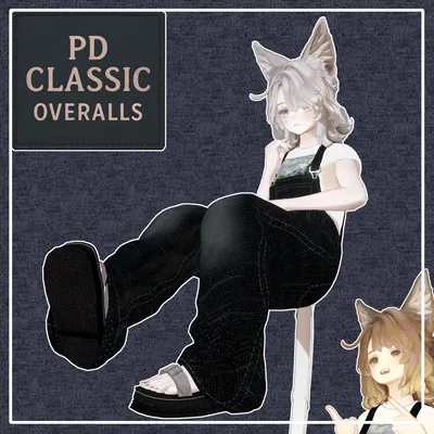 【FREE/セット衣装】PD Classic Overalls【マリシア対応】