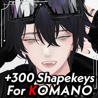 【狛乃専用】 追加シェイプキー300種 /추가 블렌드 셰이프 300종 /300 Additional Blend Shapes
