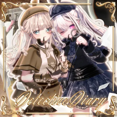 🕵️ [クマリ セール中] 【14アバター対応】 うっかり探偵日誌(DetectiveDiary) 🐿️