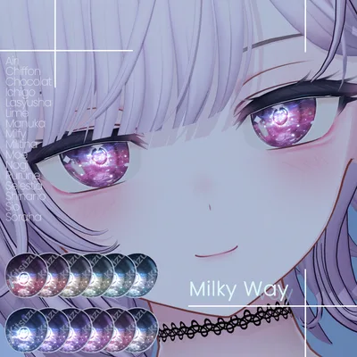 【16 Avatars】 Milky way Eye Textures