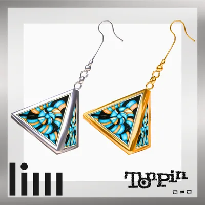 【Earring】Trihelix #008