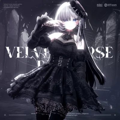 ✨セール中✨Velvet Curse Dress【18アバター対応】