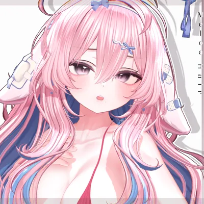 【10 avatars】【VRC Hair】♥ Meloa_Hair ♥
