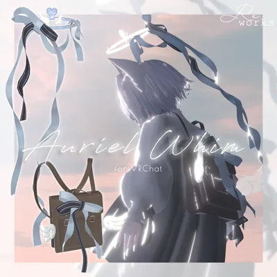 【動く】Auriel Whim - 天使アイテムセット【VRChat向け】