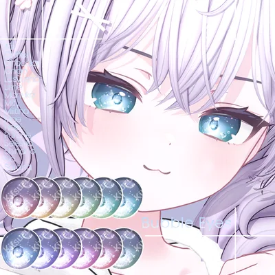 【16 Avatars】Bubble Eye Textures