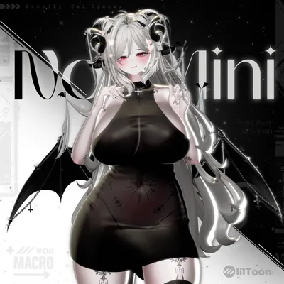 【PB】【VRChat向け】NoirMini【5アバター対応】