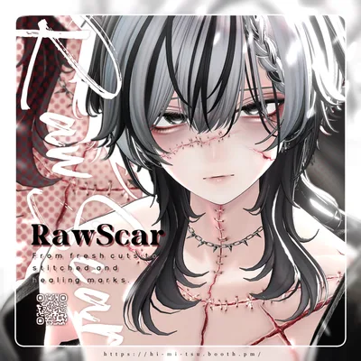 Raw Scar🖤+9アバター対応+