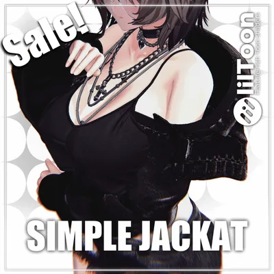 【3アバター対応】SIMPLE JACKET