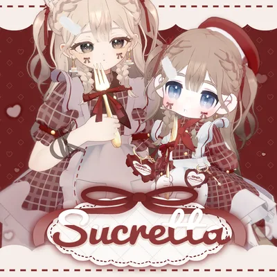 しゅくれった ♡ Sucretta　꒰ まめふれんず・計8アバター対応 ꒱