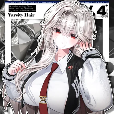 🎉 2万 Followers Sale 🎉【15アバター対応】 𝐋𝐕.𝟒+ Varsity_Hair 🎓