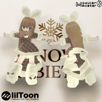 【FREE/無料】❄️スノウラビエッテ – SNOW RABIETTE❄️【フォロワー１０００人記念】キプフェル⭐️まめひなた