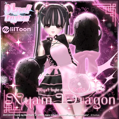 【6avatars】NyamDragon -VRC想定-