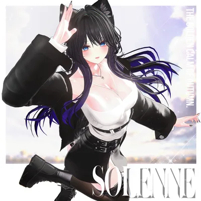 【10アバター対応】 Solenne 【VRChat向け衣装モデル】